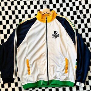 Vintage LRG White Safari Track Jacket